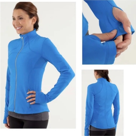 lululemon athletica Jackets & Blazers - LULULEMON - Forme jacket blue - Size 12
